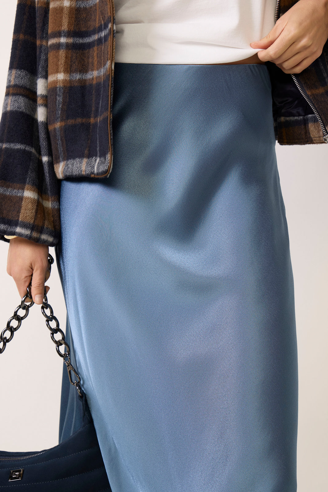 Anya Satin Skirt