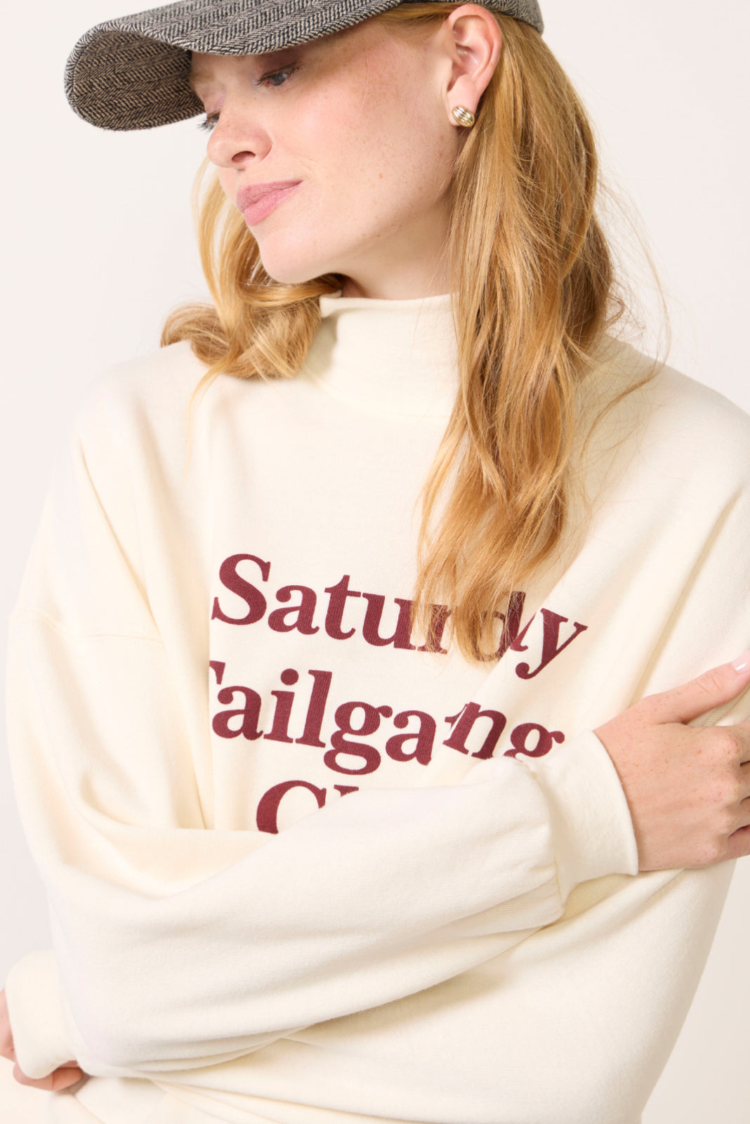 Saturday Tailgating Club Mockneck