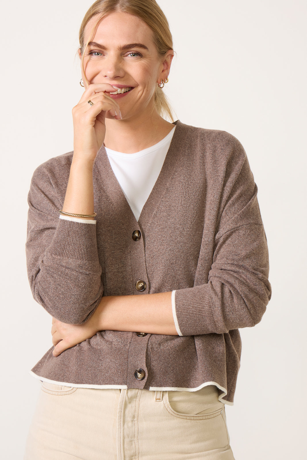 Ophelia V Neck Cardigan