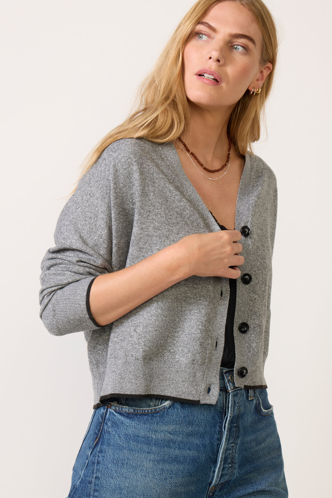 Ophelia V Neck Cardigan