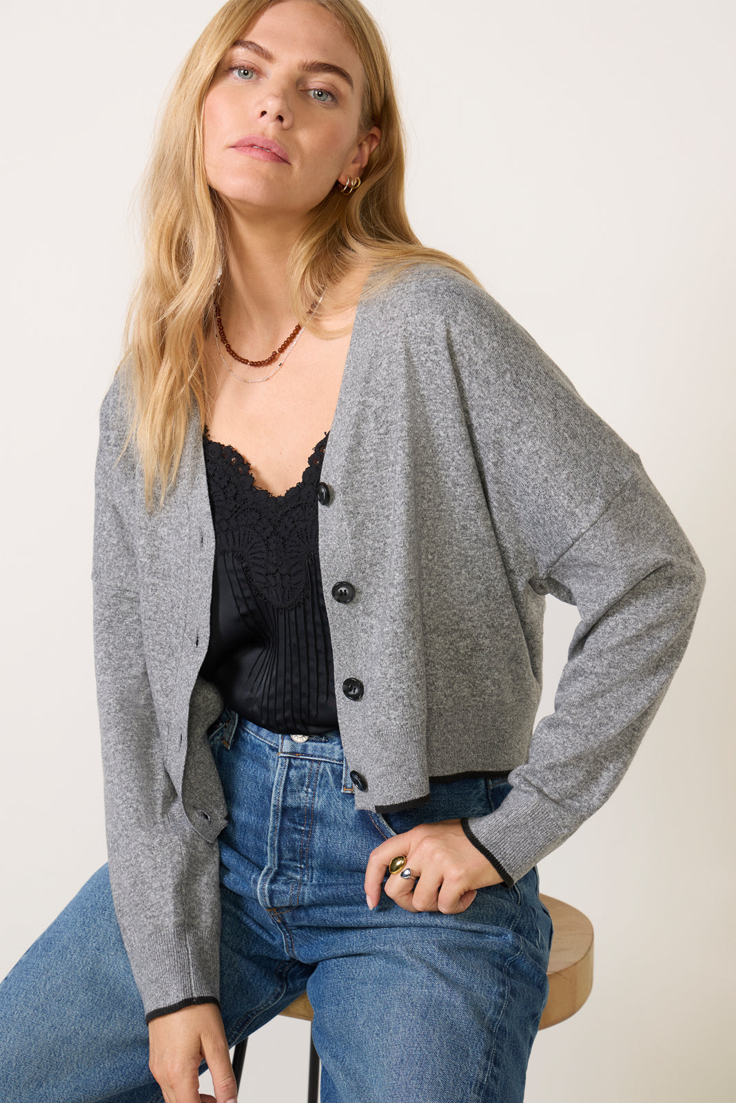 Ophelia V Neck Cardigan