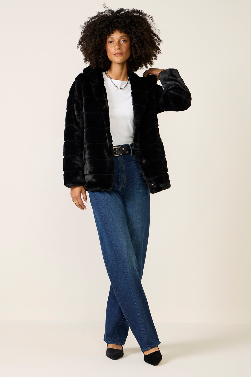Goldy Hooded Coat