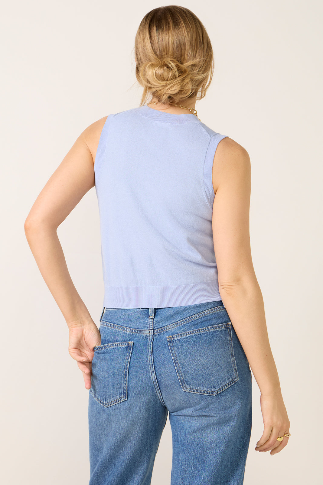 Talia Sweater Shell Tank