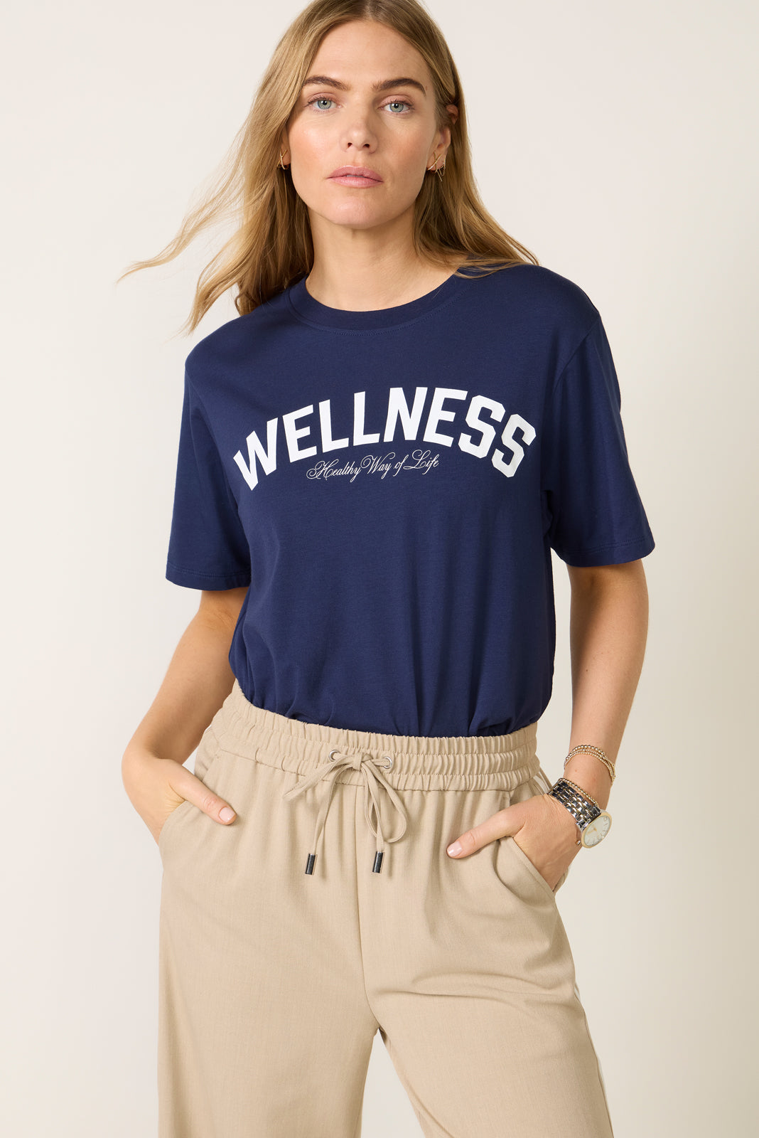 Crew Neck Graphic Tee