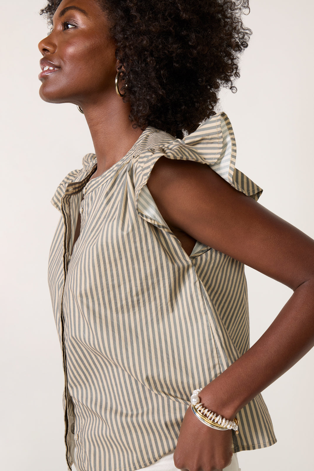 Leona Flutter Top