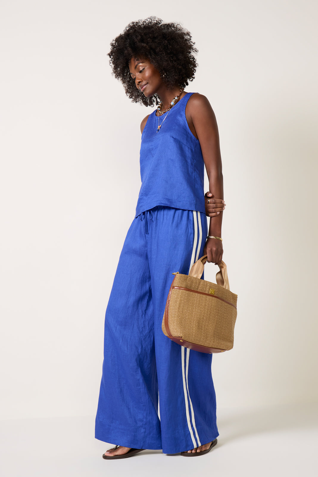 Tessa Linen Shell Top