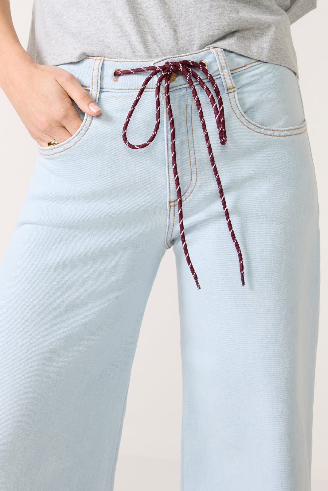Maya Wide Leg w Tie Waist