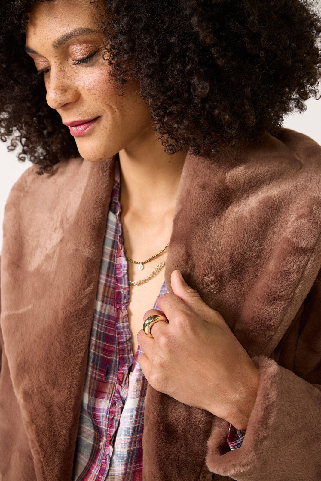 Faux Fur Jacket
