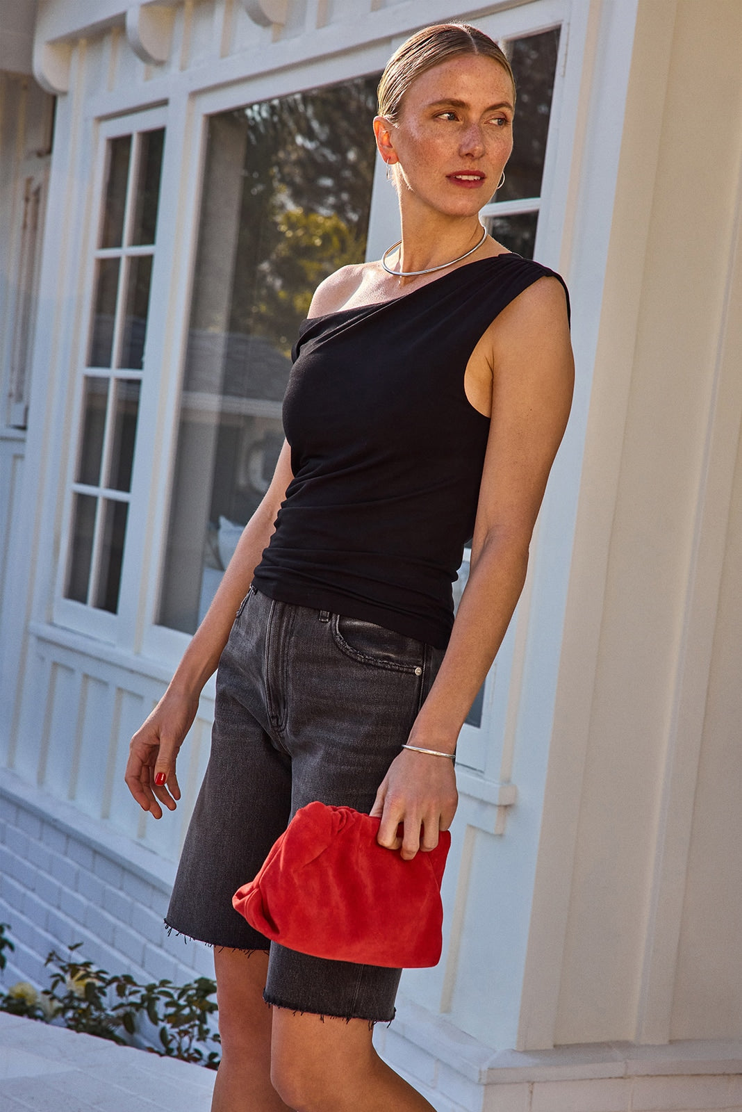 Side Ruched Tank
