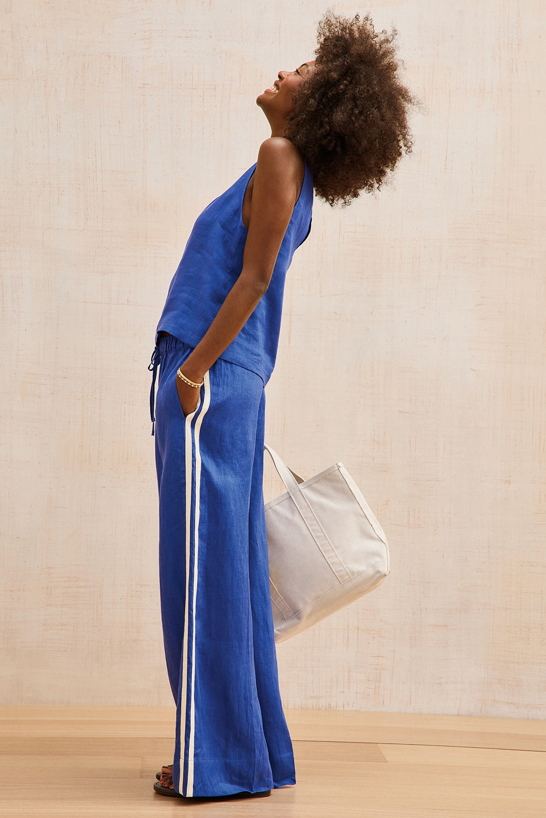 Tessa Linen Shell Top