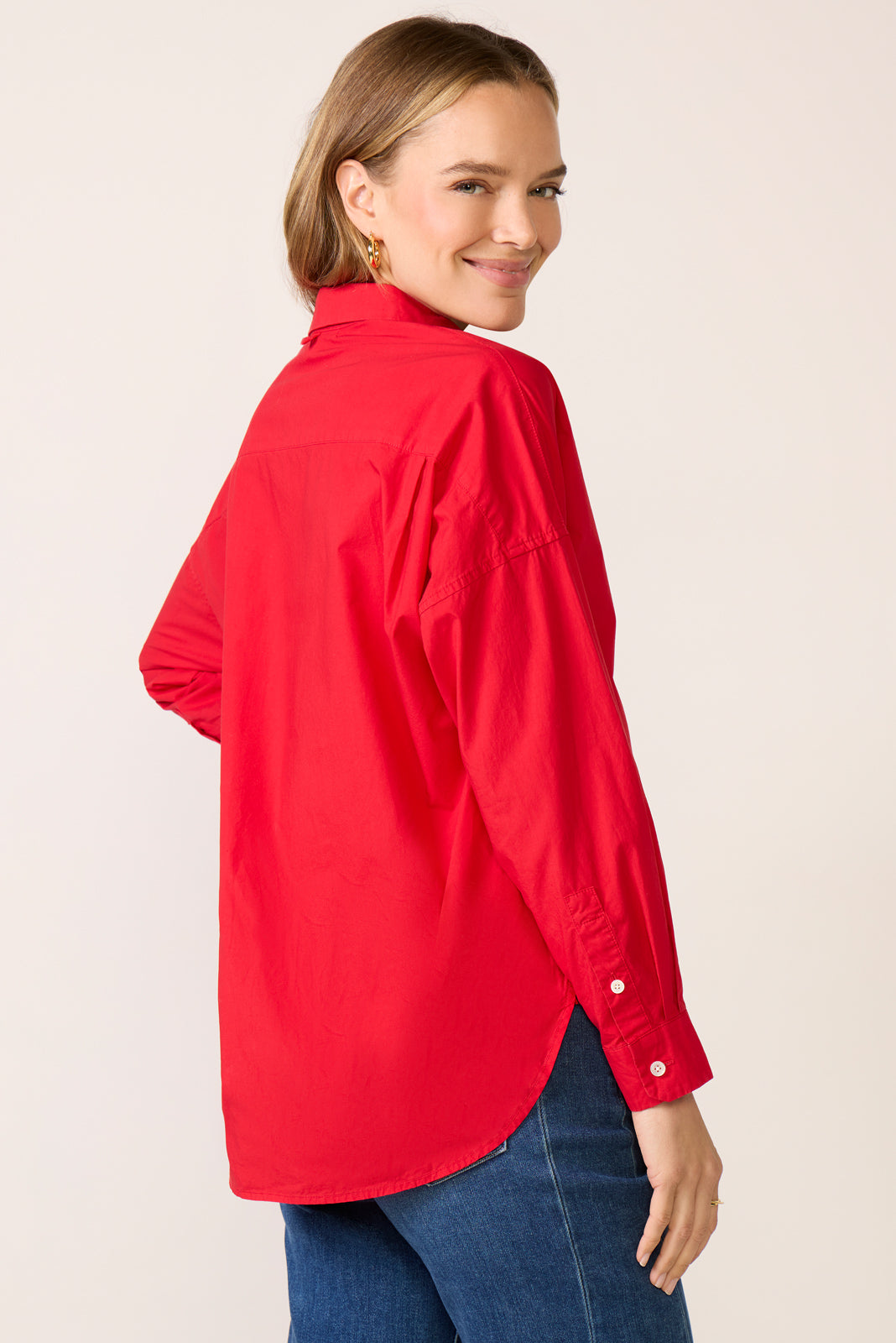 Jo Shirt in Cotton Poplin